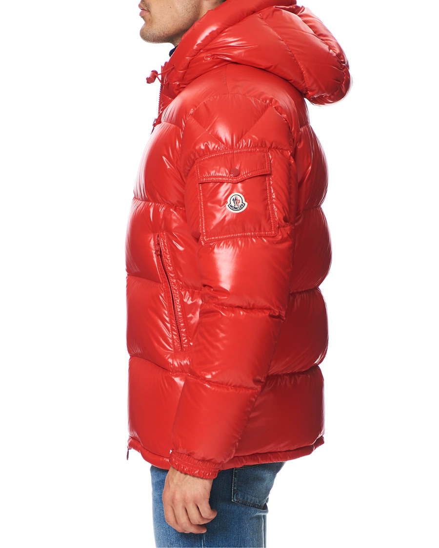 Herre | Jakker | Moncler | Ecrins Gloss Down Jacket Red