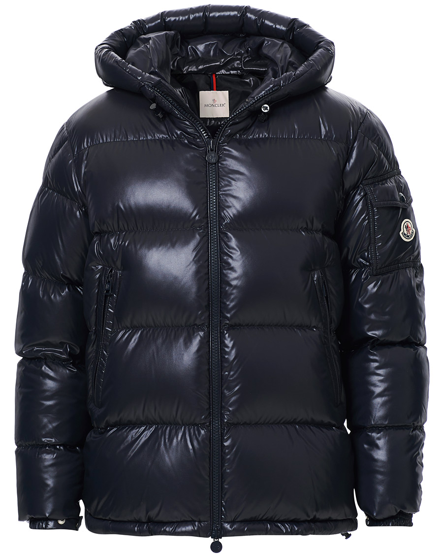 Herre | Jakker | Moncler | Ecrins Gloss Down Jacket Navy