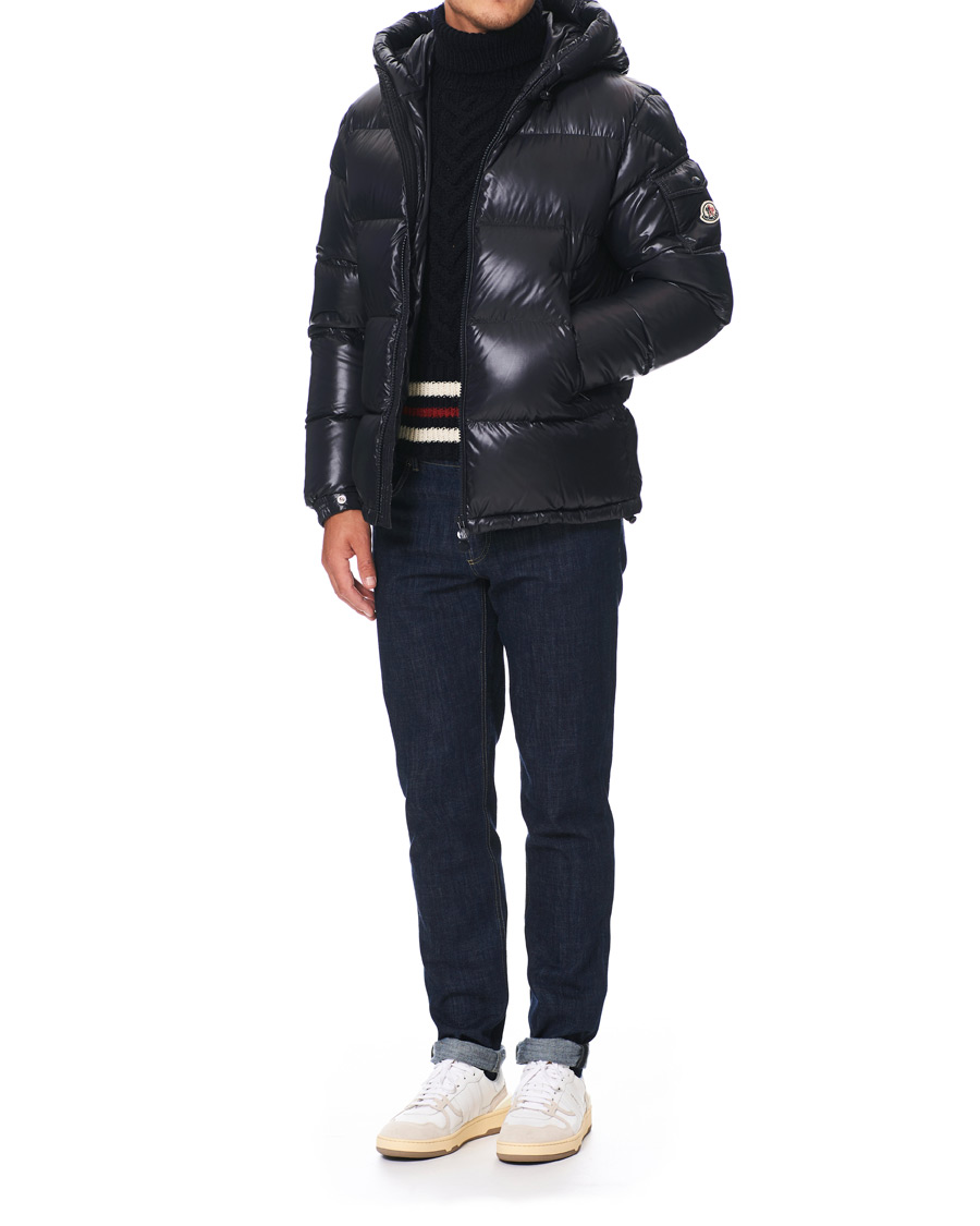 Herre | Jakker | Moncler | Ecrins Gloss Down Jacket Navy