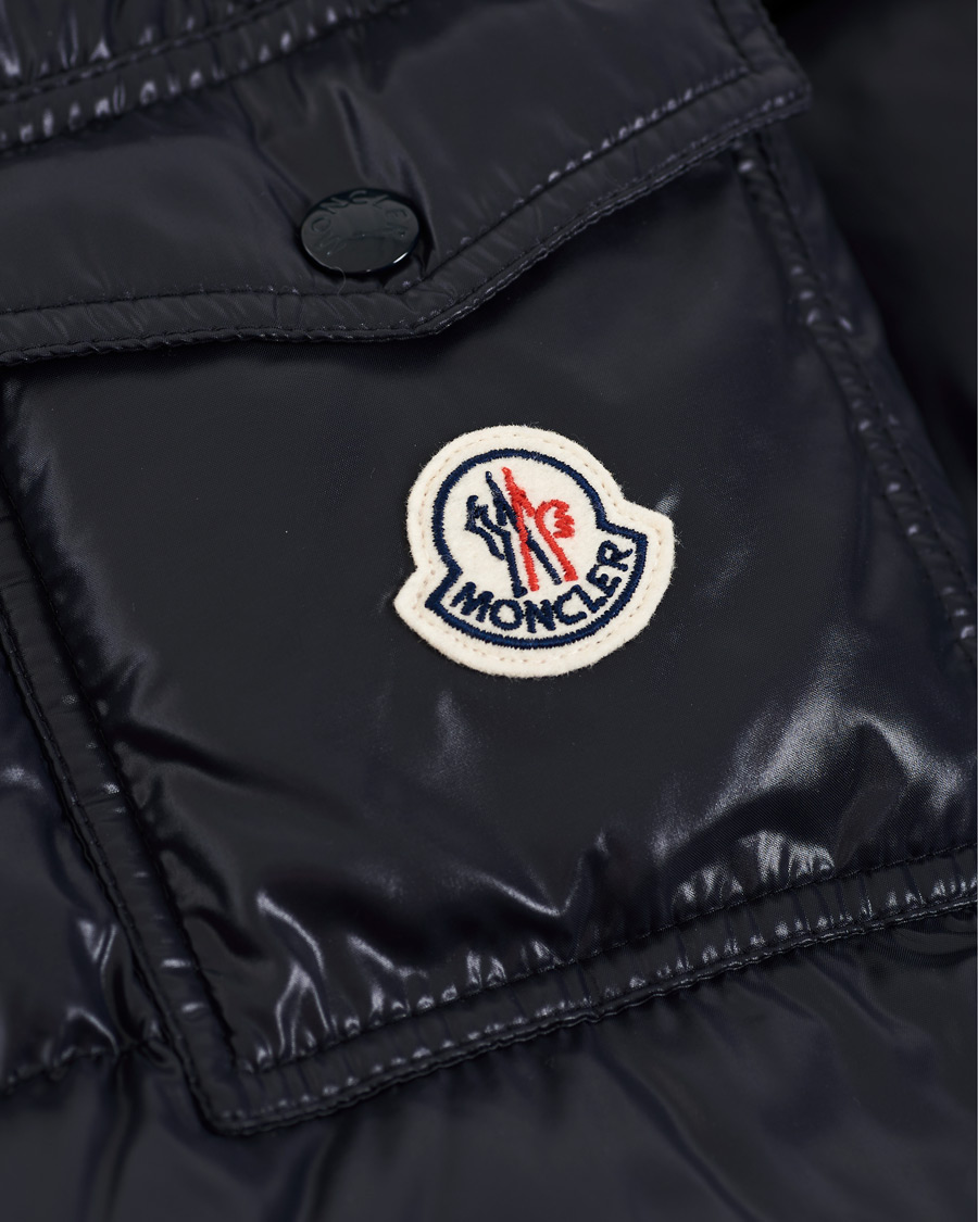 Herre | Jakker | Moncler | Ecrins Gloss Down Jacket Navy