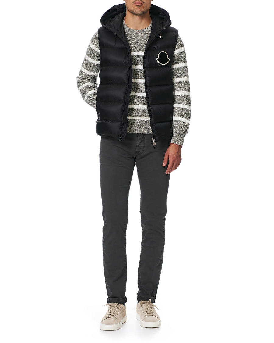 Herre | Jakker | Moncler | Vanoise Hooded Down Gilet Black