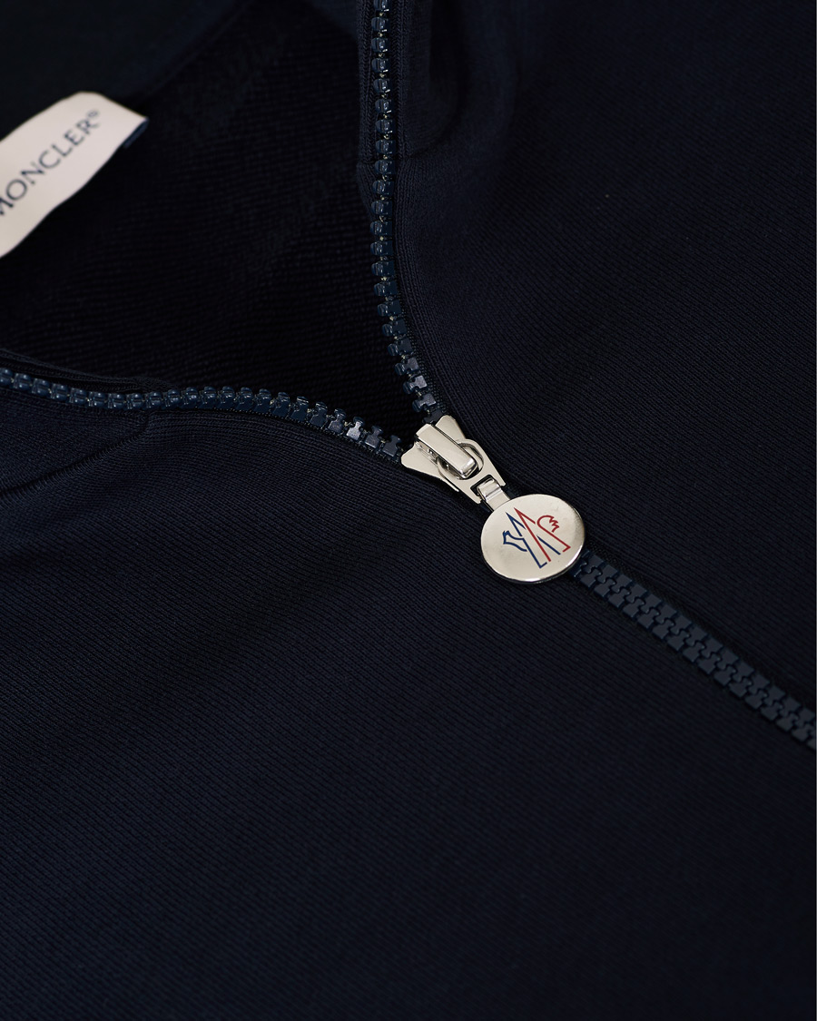 Herre | Gensere | Moncler | Full Zip Sweater Navy