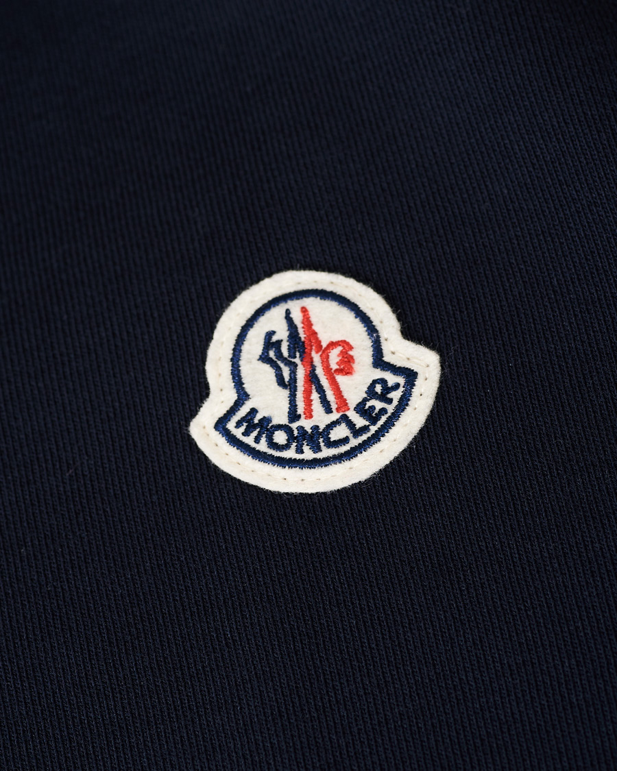 Herre | Gensere | Moncler | Full Zip Sweater Navy