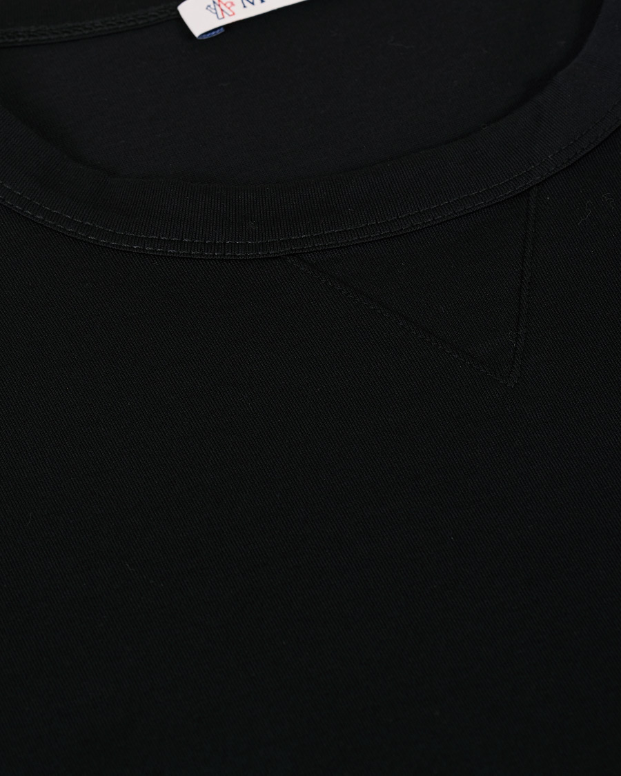 Herre | T-Shirts | Moncler | Patch Logo T-shirt Black