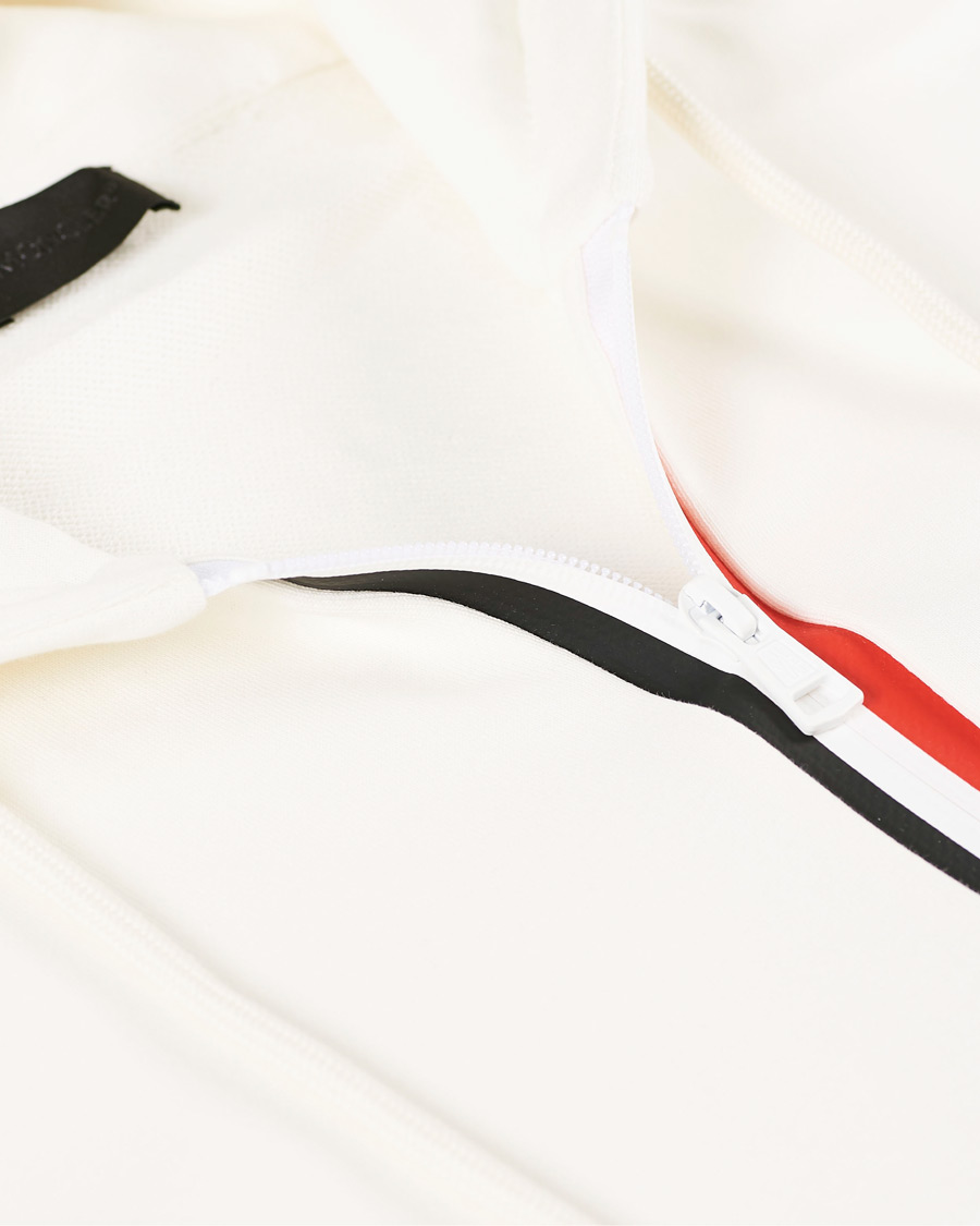 Herre | Gensere | Moncler | Stripe Sweat Hoodie White