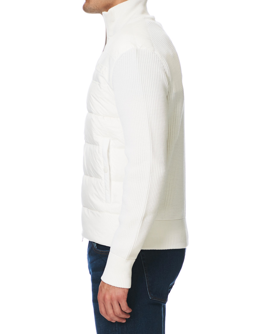 Herre | Gensere | Moncler | Hybrid Full Zip White