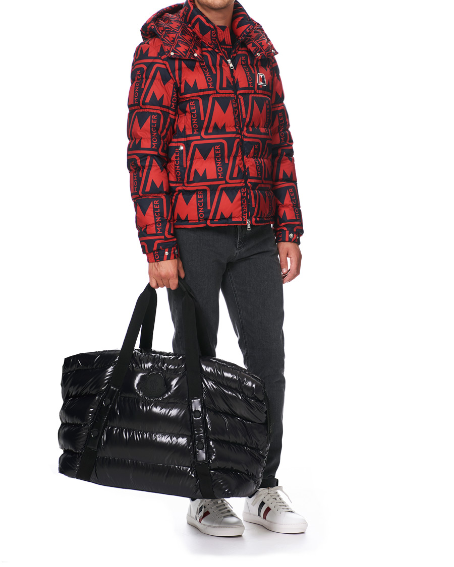 Herre | Moncler Maine Down Weekendbag Black | Moncler | Maine Down Weekendbag Black