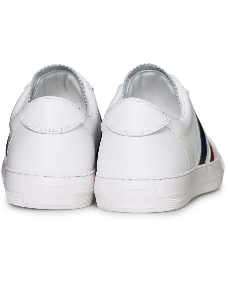 Herre | Moncler New Monaco Stripe Sneaker White | Moncler | New Monaco Stripe Sneaker White