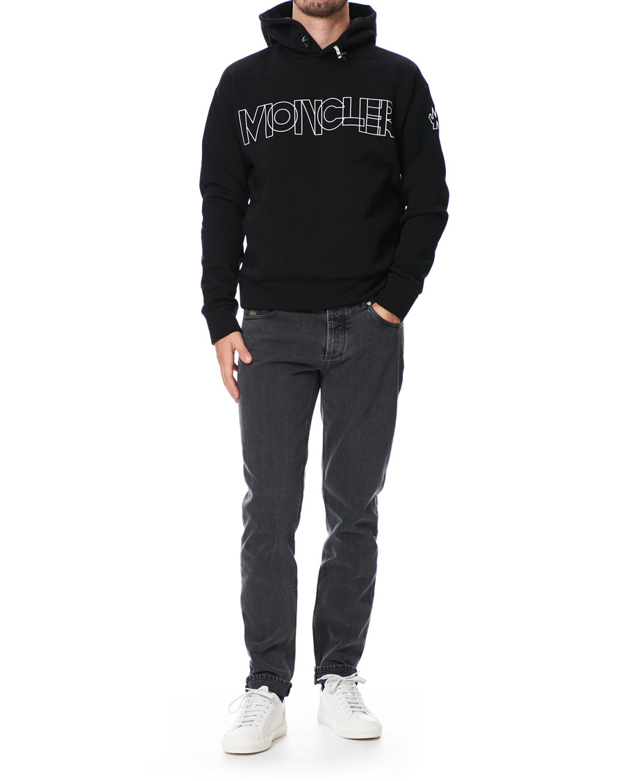 Herre | Gensere | Moncler Grenoble | Scuba Logo Hoodie Black