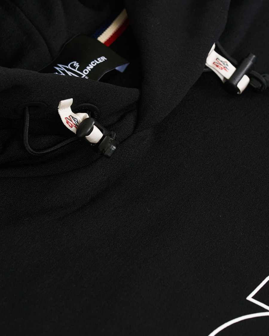 Herre | Gensere | Moncler Grenoble | Scuba Logo Hoodie Black