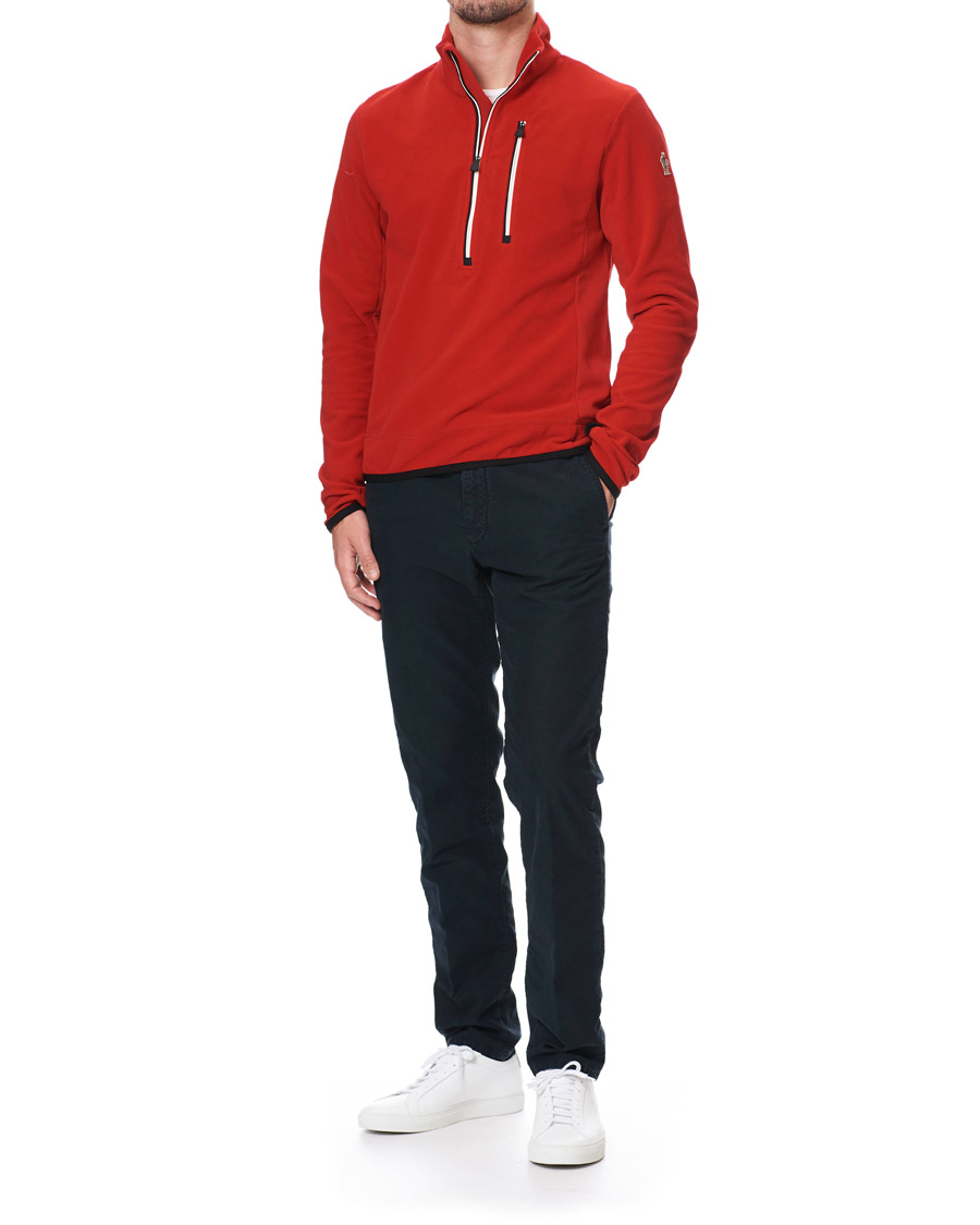 Herre | Gensere | Moncler Grenoble | Pile Half Zip Red