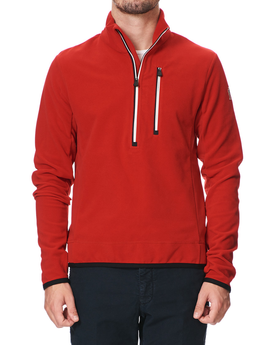 Herre | Gensere | Moncler Grenoble | Pile Half Zip Red