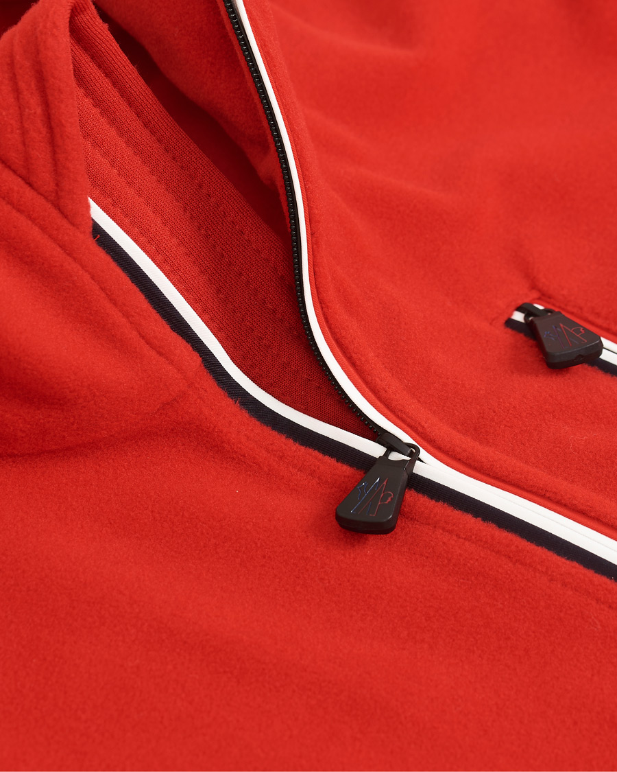 Herre | Gensere | Moncler Grenoble | Pile Half Zip Red