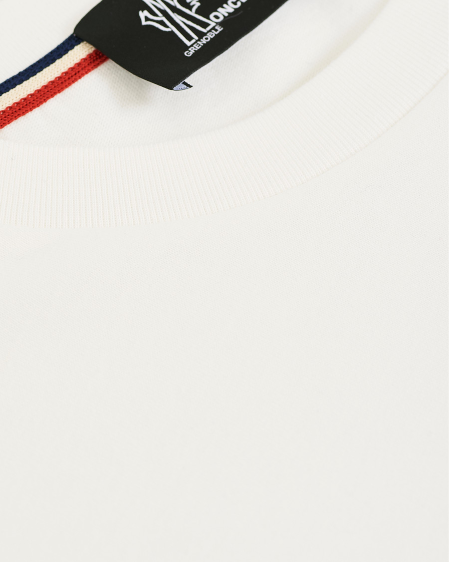 Herre | T-Shirts | Moncler Grenoble | Vertical Logo Tee White