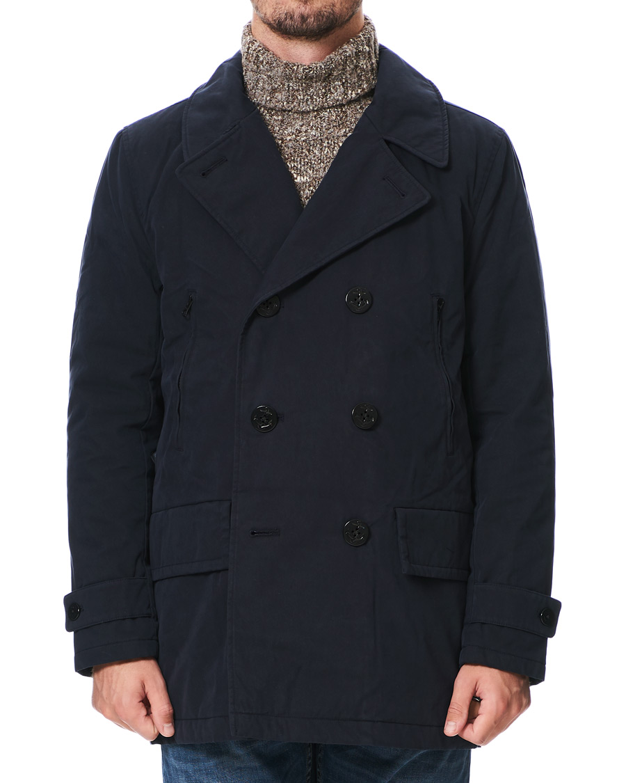 Herre | | J.Crew | Fulton Peacoat Midnight Navy