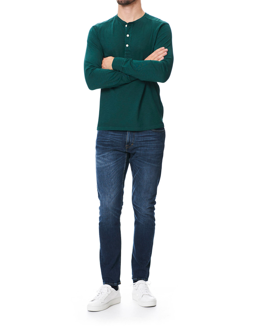 Herre | Gensere | J.Crew | Garment Dyed Henley Old Forest