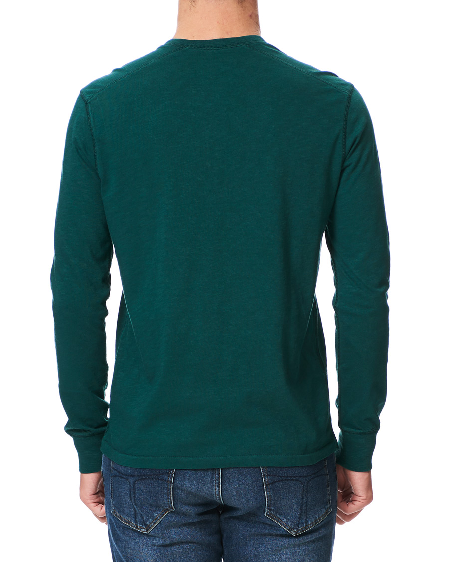Herre | Gensere | J.Crew | Garment Dyed Henley Old Forest