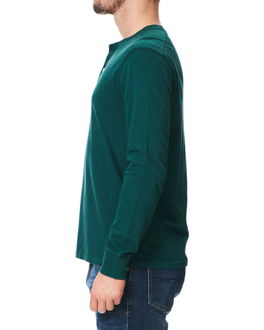 Herre | Gensere | J.Crew | Garment Dyed Henley Old Forest