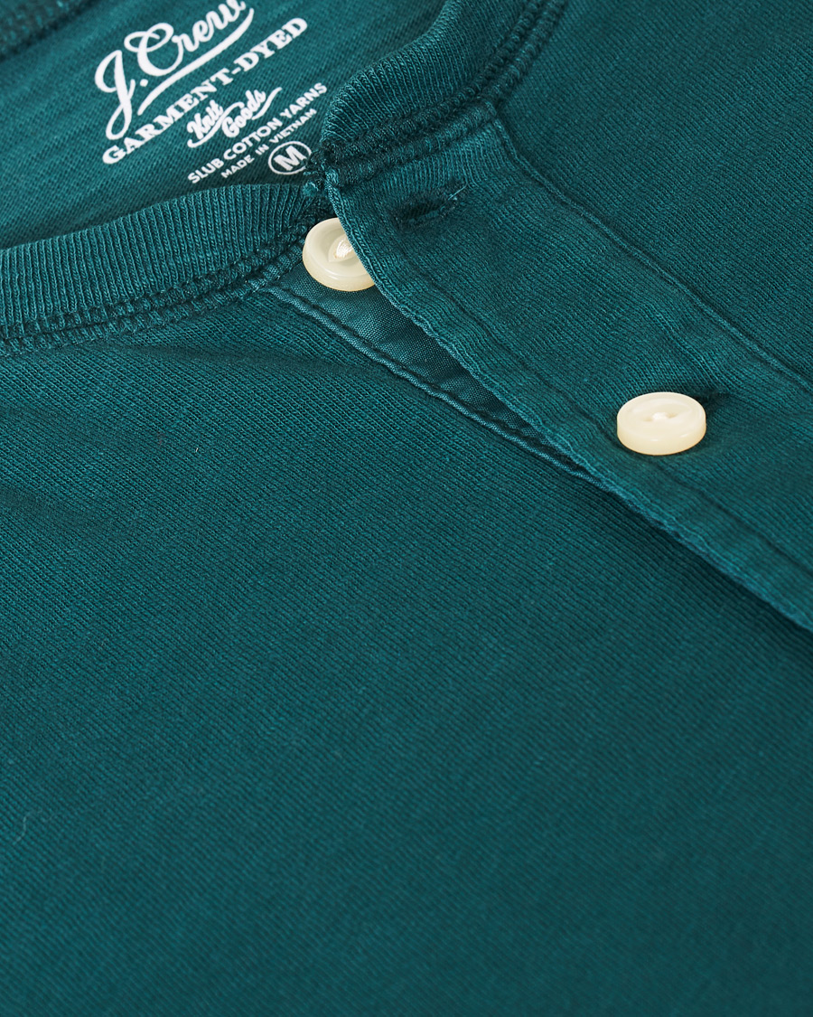 Herre | Gensere | J.Crew | Garment Dyed Henley Old Forest