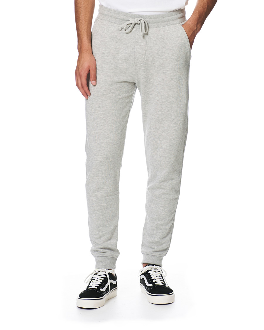 Herre | Bukser | Kent & Curwen | Cotton Jersey Track Pants Grey
