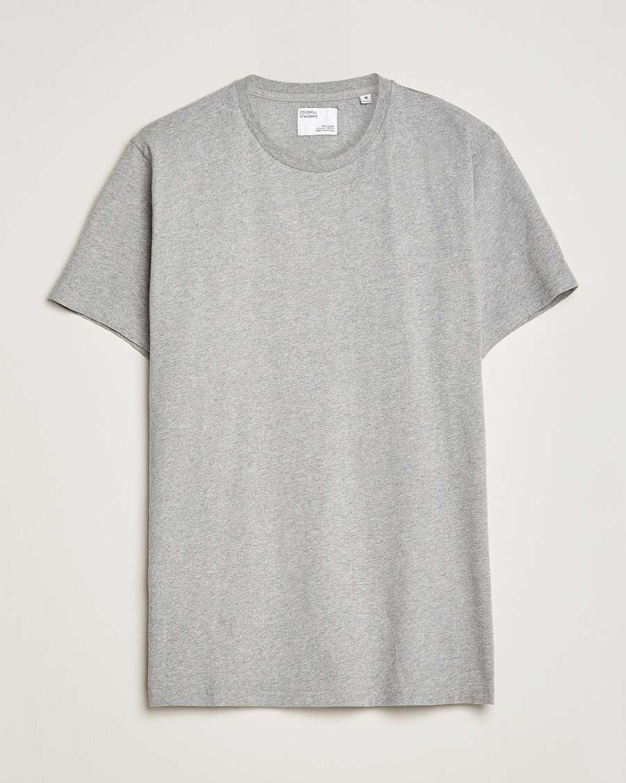 Herre | T-Shirts | Colorful Standard | Classic Organic T-Shirt Heather Grey