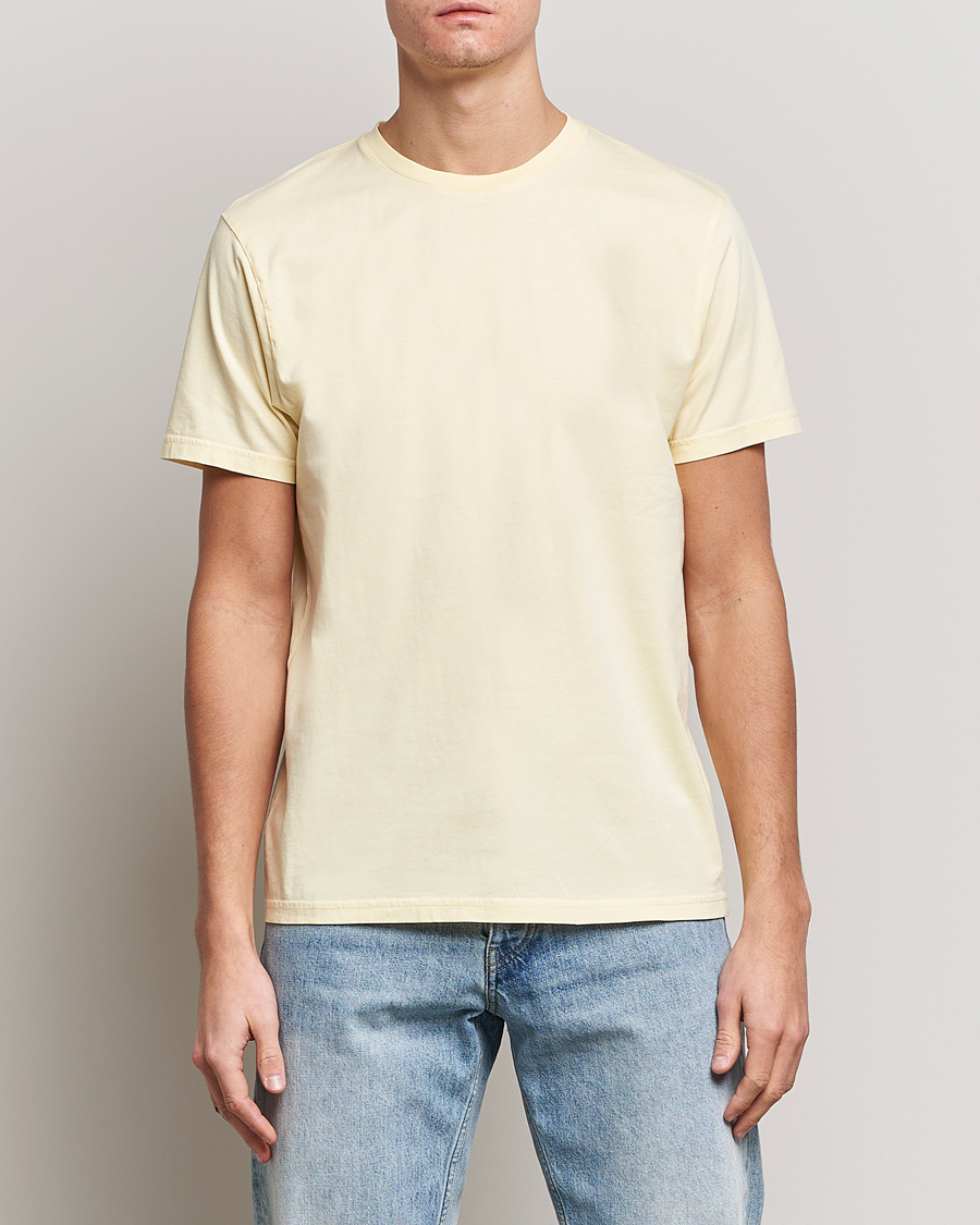 Herre | T-Shirts | Colorful Standard | Classic Organic T-Shirt Soft Yellow