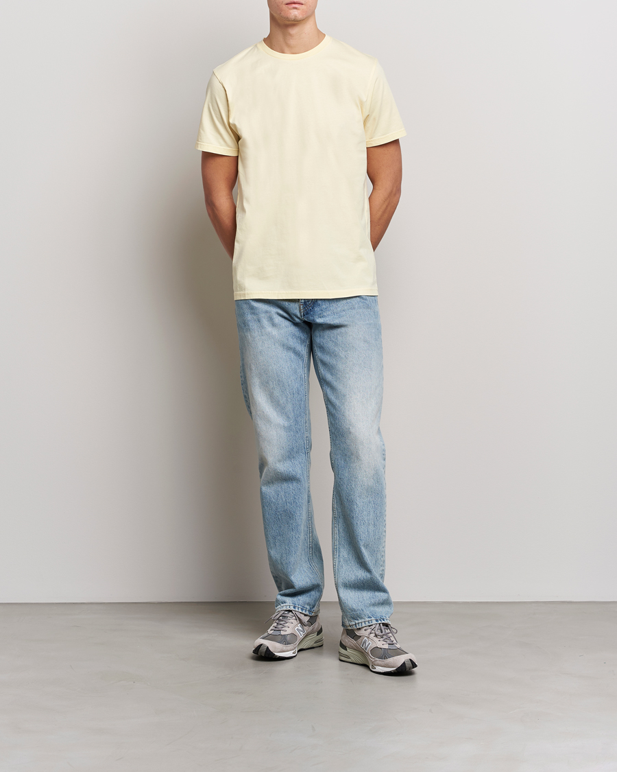 Herre | T-Shirts | Colorful Standard | Classic Organic T-Shirt Soft Yellow