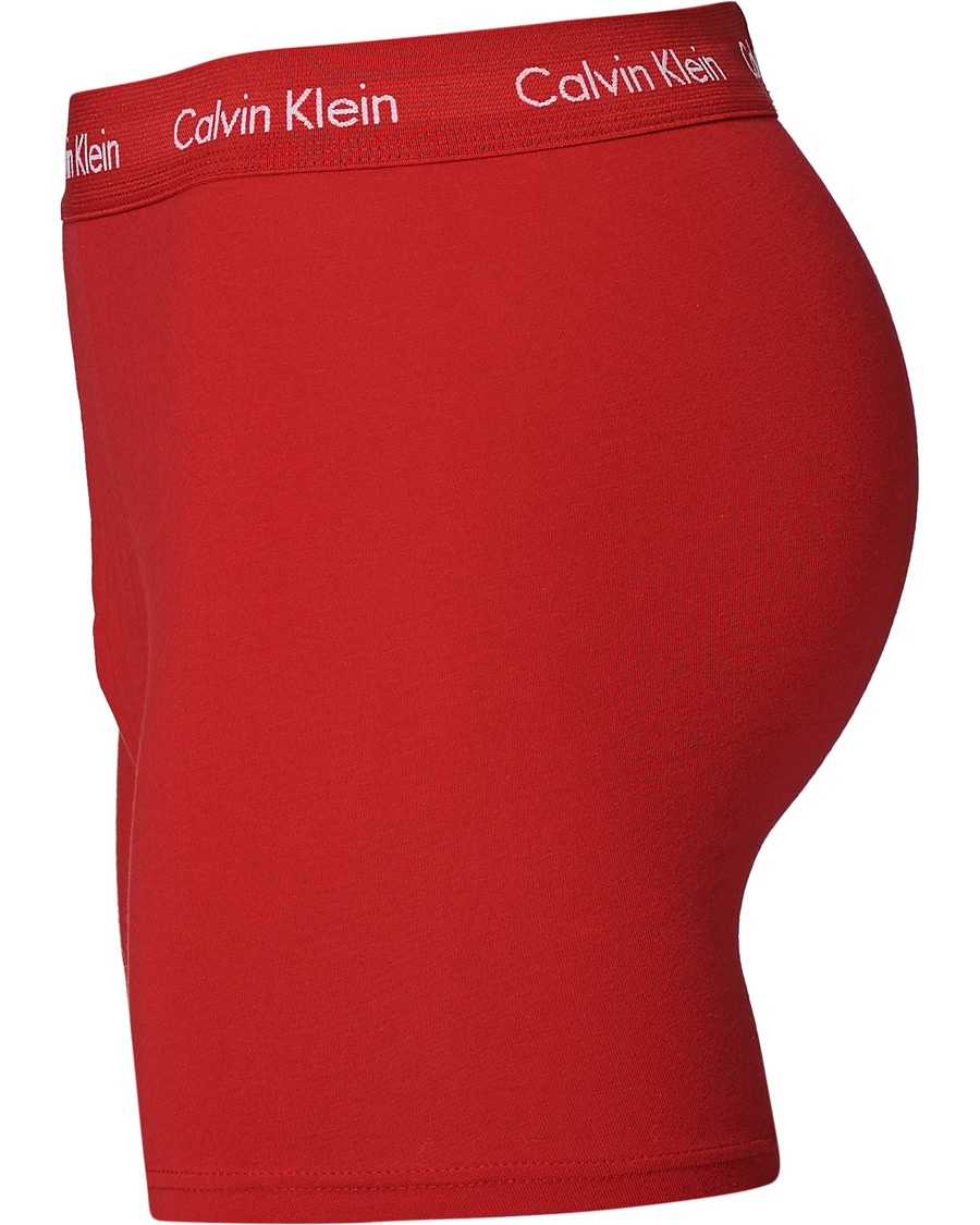 Herre | Undertøy | Calvin Klein | Cotton Stretch 3-Pack Boxer Breif Navy/Wine/Red
