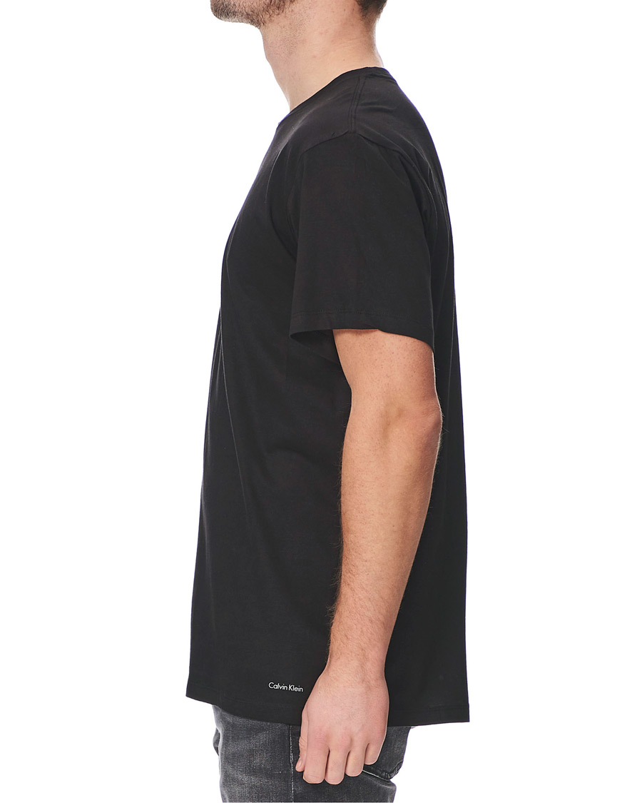 Herre | T-Shirts | Calvin Klein | Cotton Crew Neck Tee 3-Pack Black/White/Grey