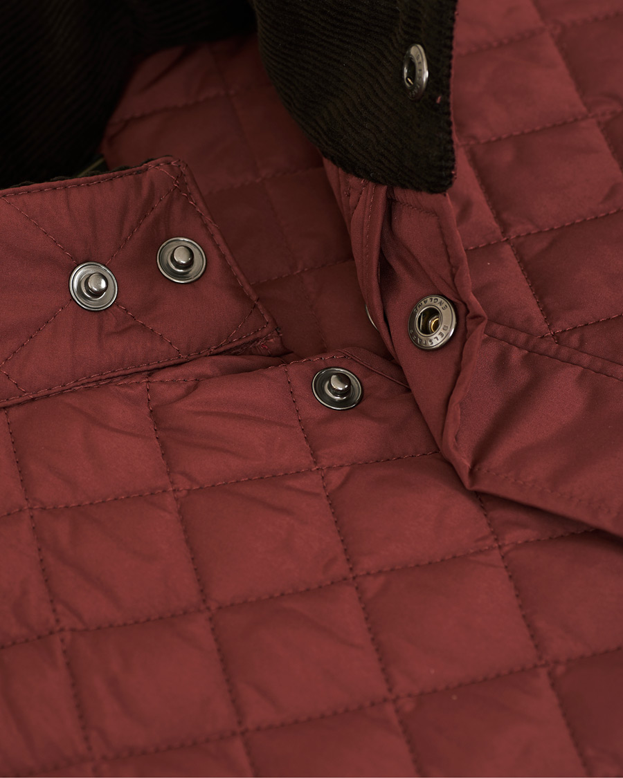 Herre | Jakker | Belstaff | Waistcoat Quilted Burnished Red
