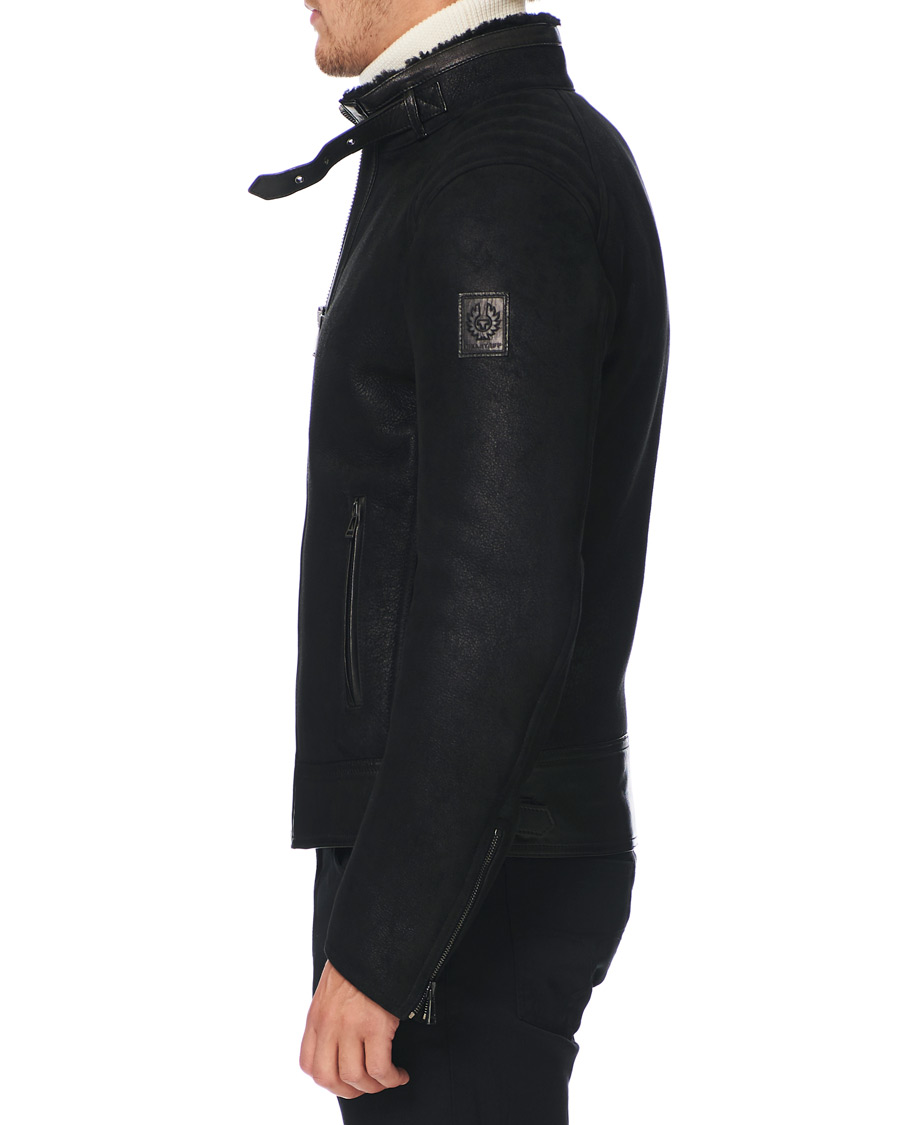 Herre | Jakker | Belstaff | Westlake 2.0 Sherling Leather Jacket Black