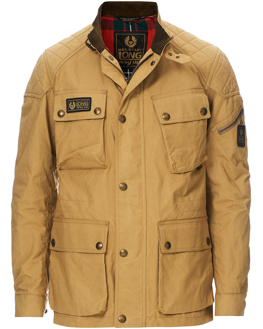Herre | Jakker | Belstaff | Long Way Up Field Jacket Vintage Khaki