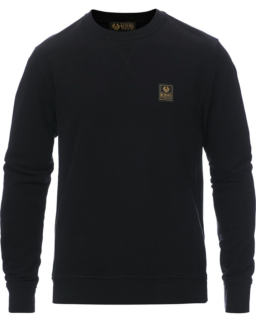 Herre | Gensere | Belstaff | Long Way Up Crew Neck Sweatshirt Black