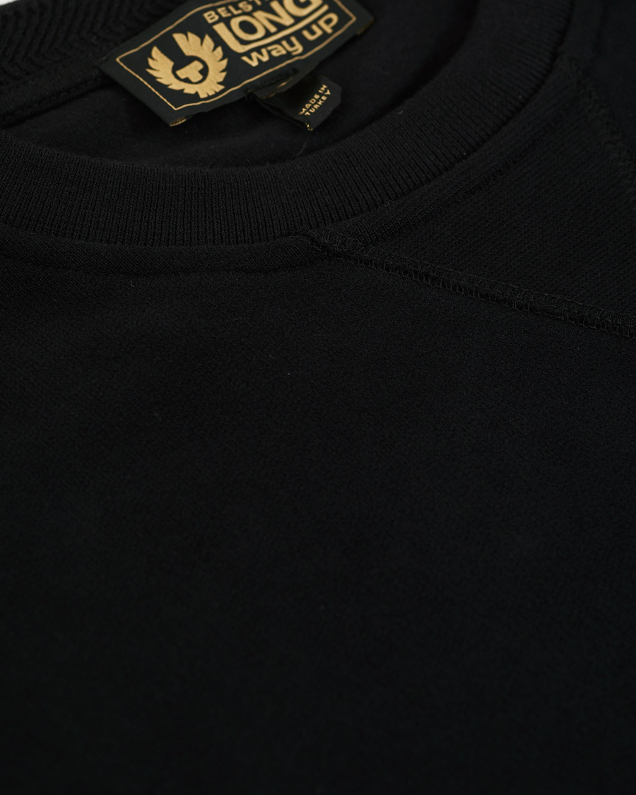 Herre | Gensere | Belstaff | Long Way Up Crew Neck Sweatshirt Black