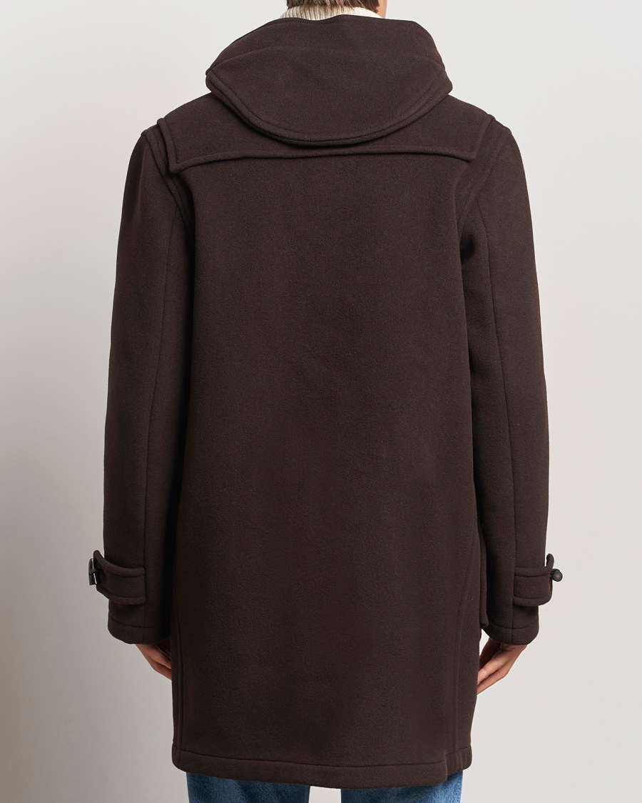 Herre | Jakker | Gloverall | Morris Duffle Coat Brown/Tartan