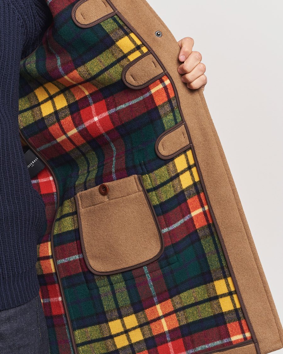 Herre | Jakker | Gloverall | Morris Duffle Coat Camel/Buchanan