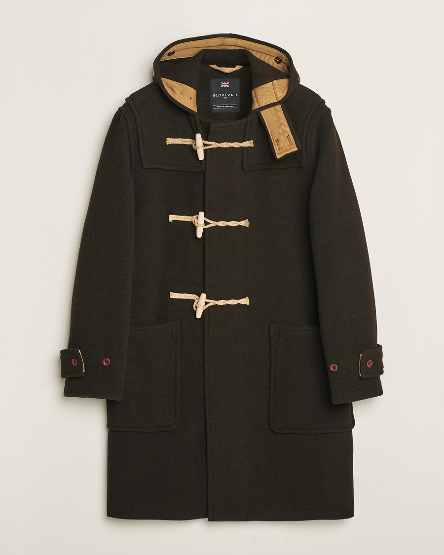 Herre | Jakker | Gloverall | 575 Monty Original Duffle Coat Brown