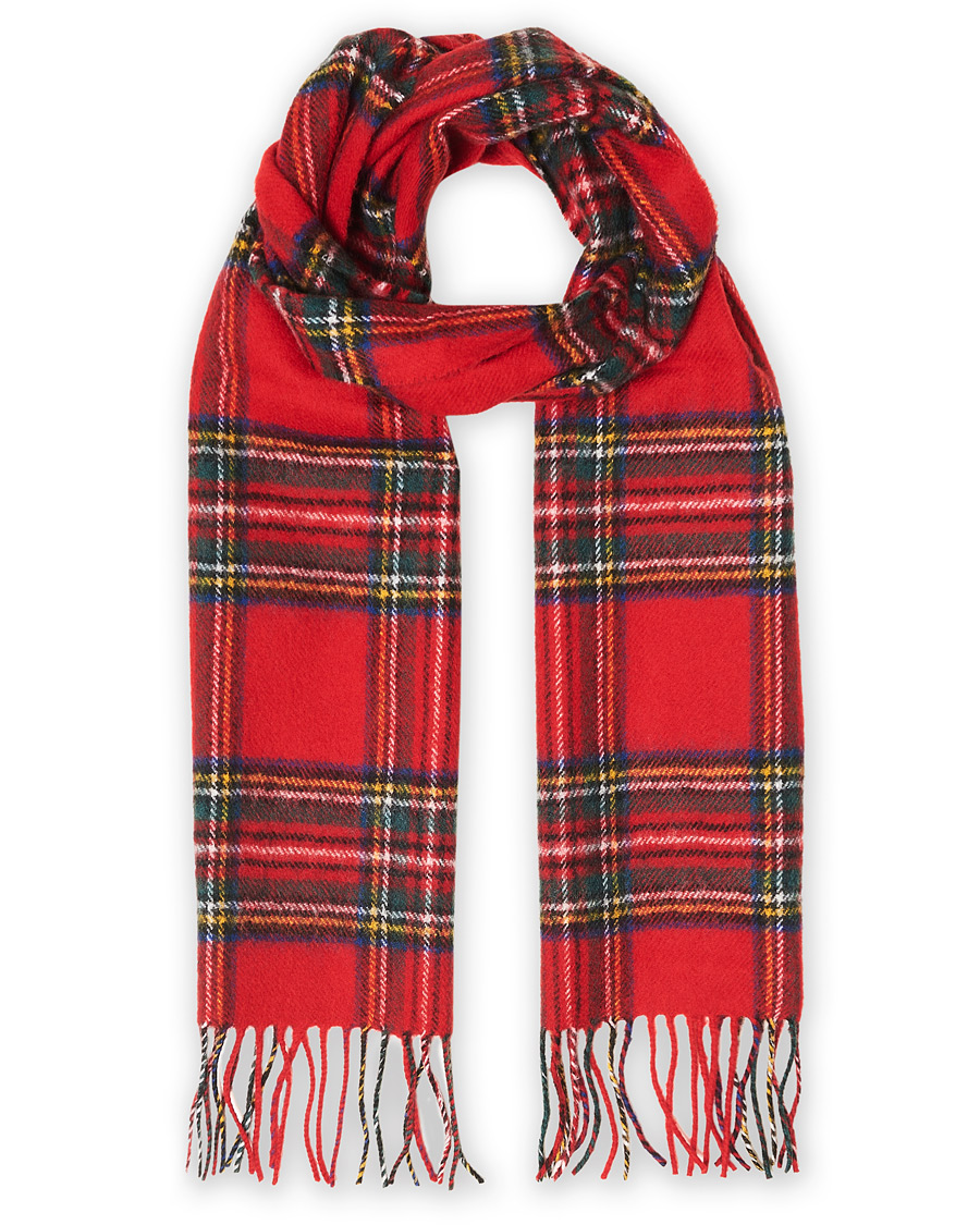 Herre | Gloverall Lambswool Scarf Royal Stewart | Gloverall | Lambswool Scarf Royal Stewart