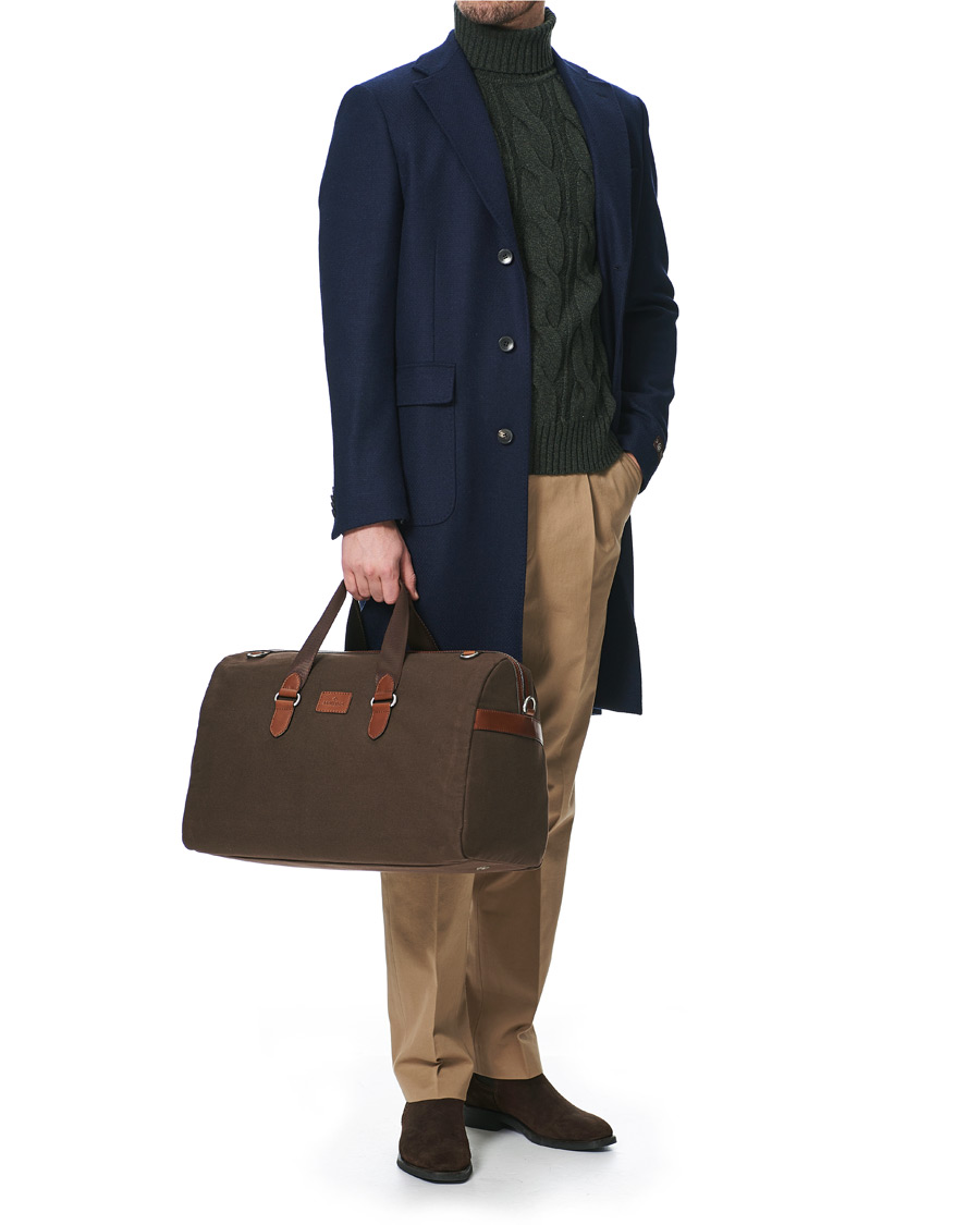 Herre | Morris Duncan 2 in 1 Weekend/Wardrobe Bag Chestnut | Morris | Duncan 2 in 1 Weekend/Wardrobe Bag Chestnut
