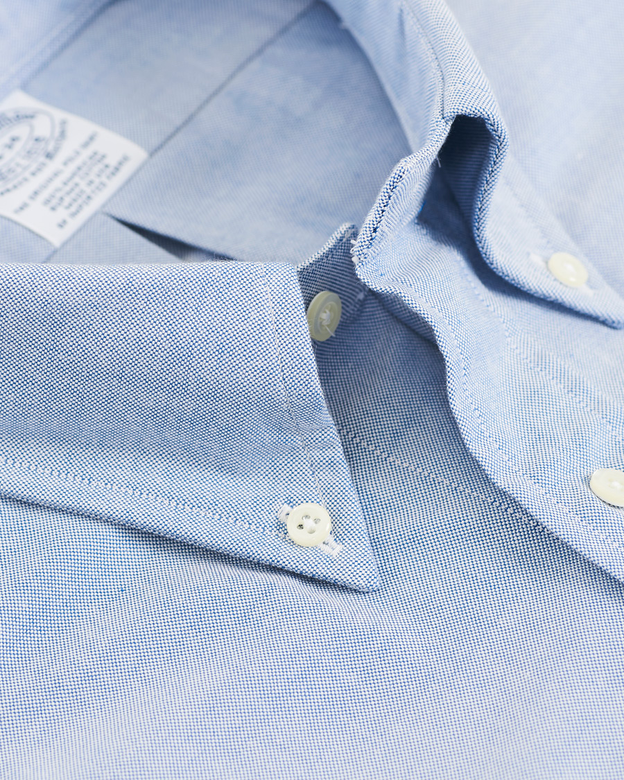 Herre | Skjorter | Brooks Brothers | Regent Fit Supima Cotton Oxford Shirt Light Blue