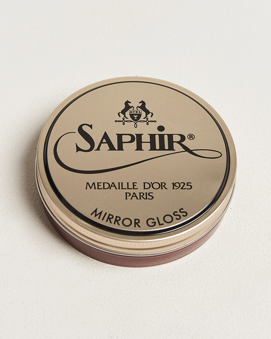 Herre | Skopleie | Saphir Medaille d'Or | Mirror Gloss 75ml Light Brown