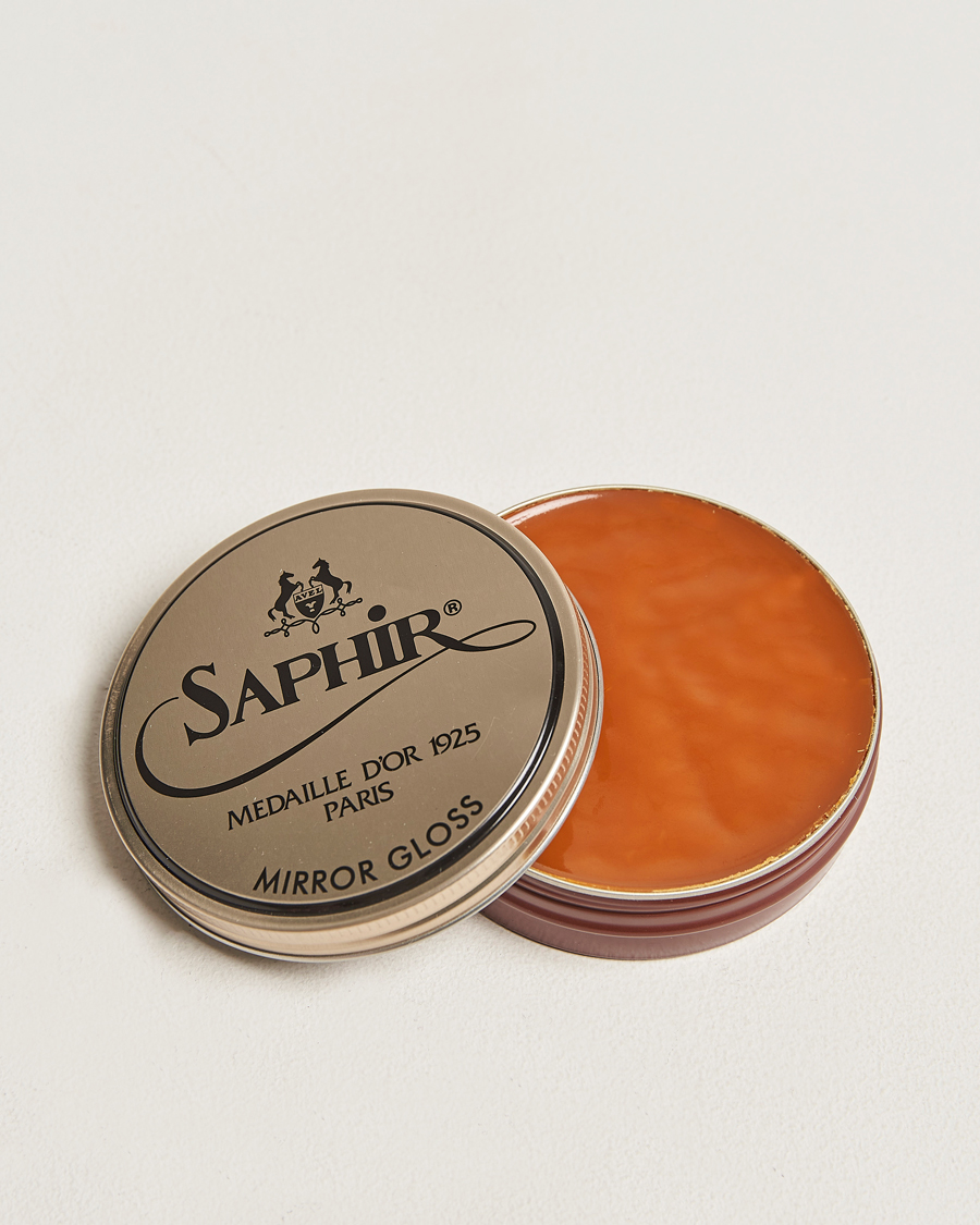 Herre | Skopleie | Saphir Medaille d'Or | Mirror Gloss 75ml Light Brown