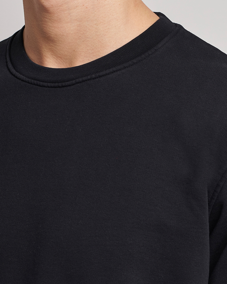 Herre | Gensere | Colorful Standard | Classic Organic Crew Neck Sweat Deep Black