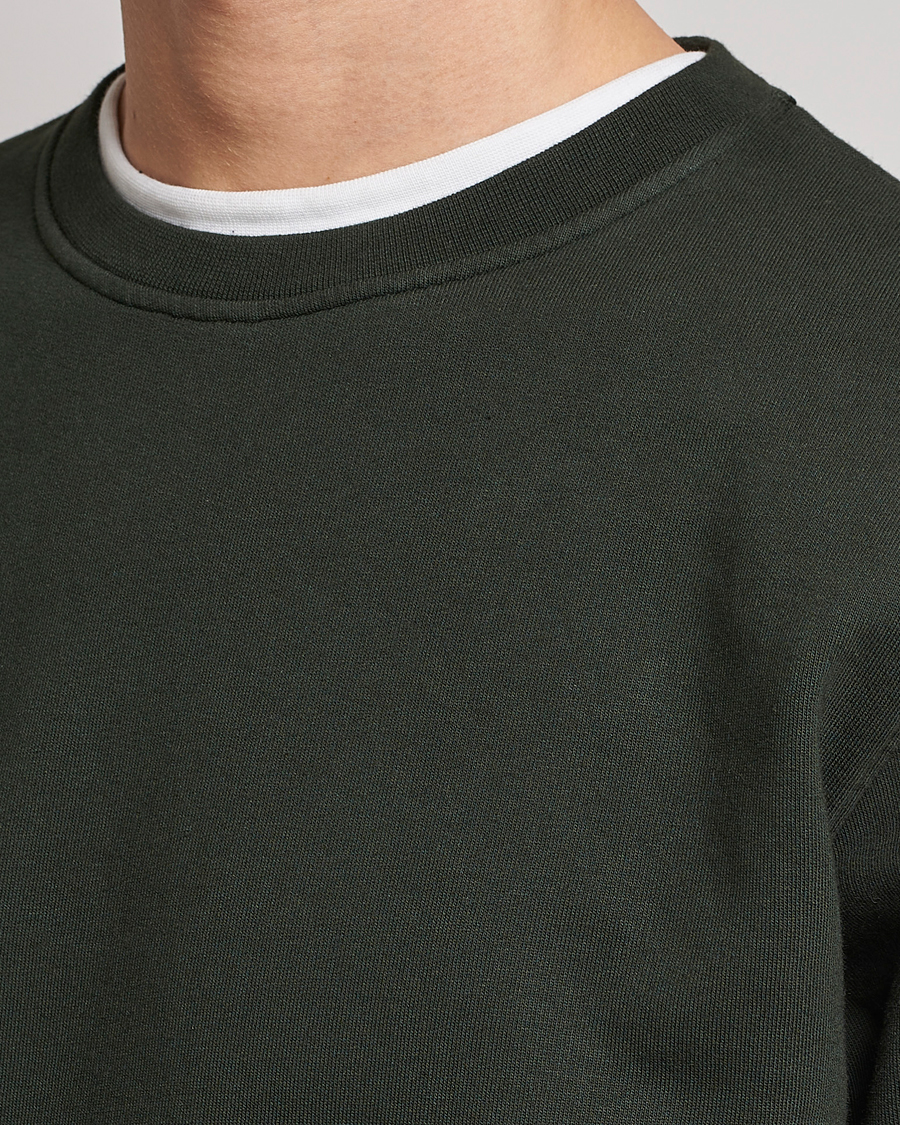 Herre | Gensere | Colorful Standard | Classic Organic Crew Neck Sweat Hunter Green