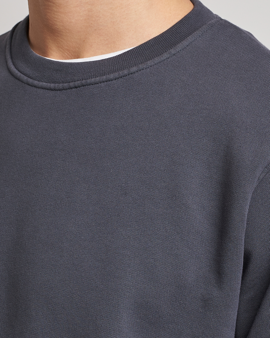 Herre | Gensere | Colorful Standard | Classic Organic Crew Neck Sweat Lava Grey