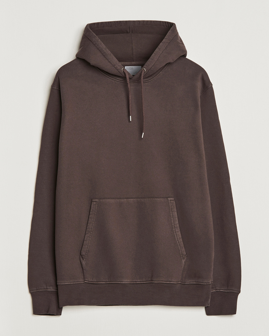 Herre | Gensere | Colorful Standard | Classic Organic Hood Coffee Brown