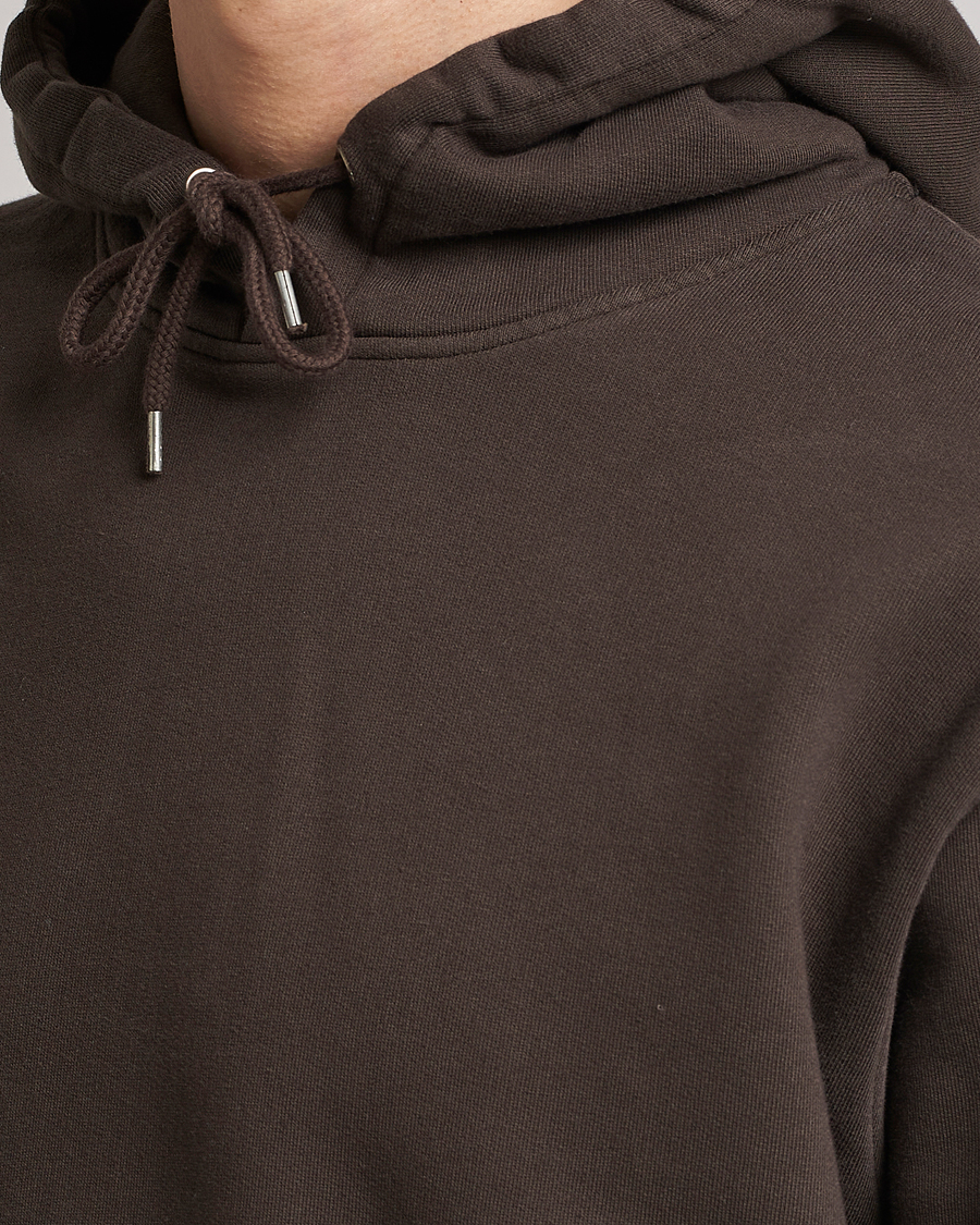 Herre | Gensere | Colorful Standard | Classic Organic Hood Coffee Brown