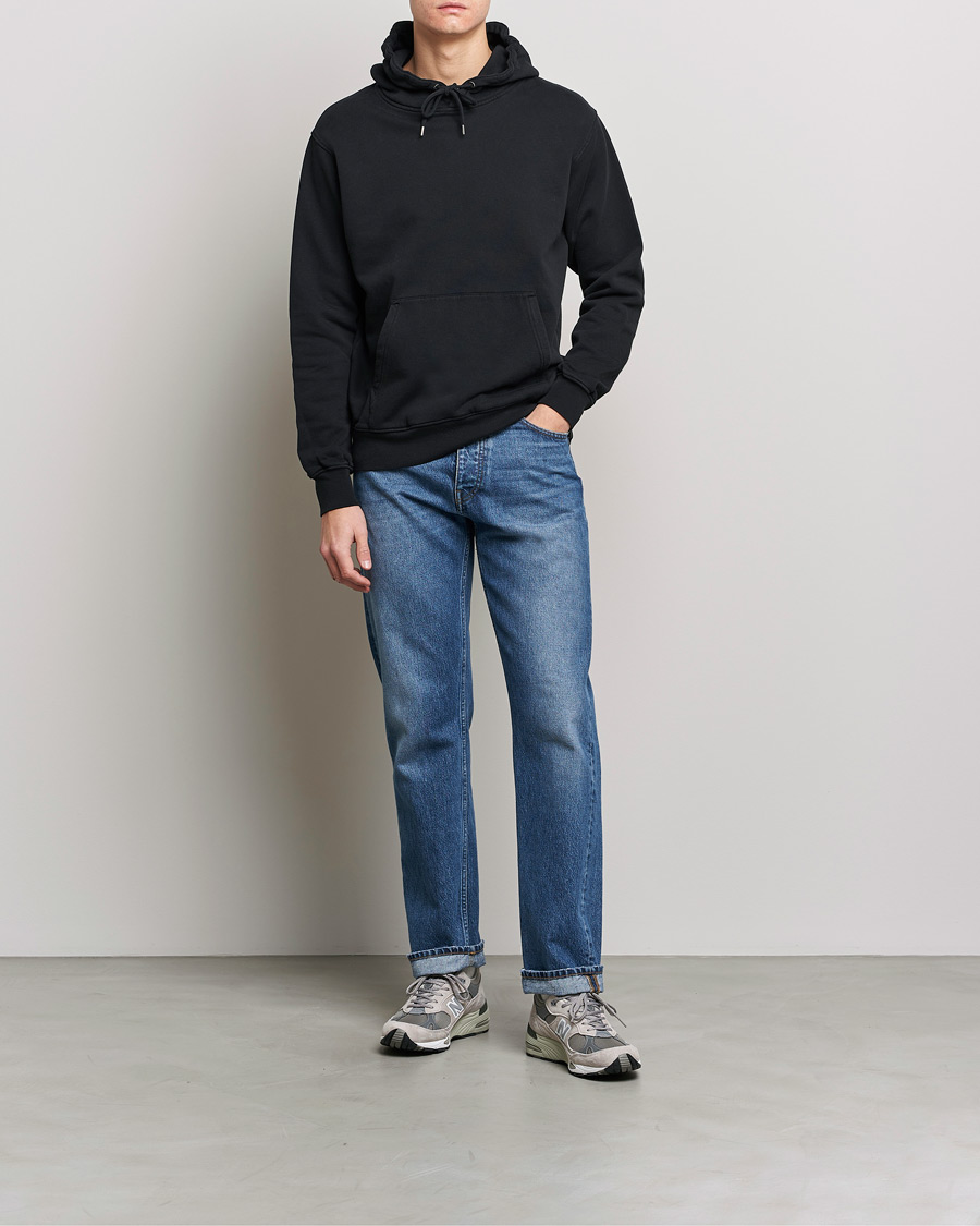 Herre | Gensere | Colorful Standard | Classic Organic Hood Deep Black