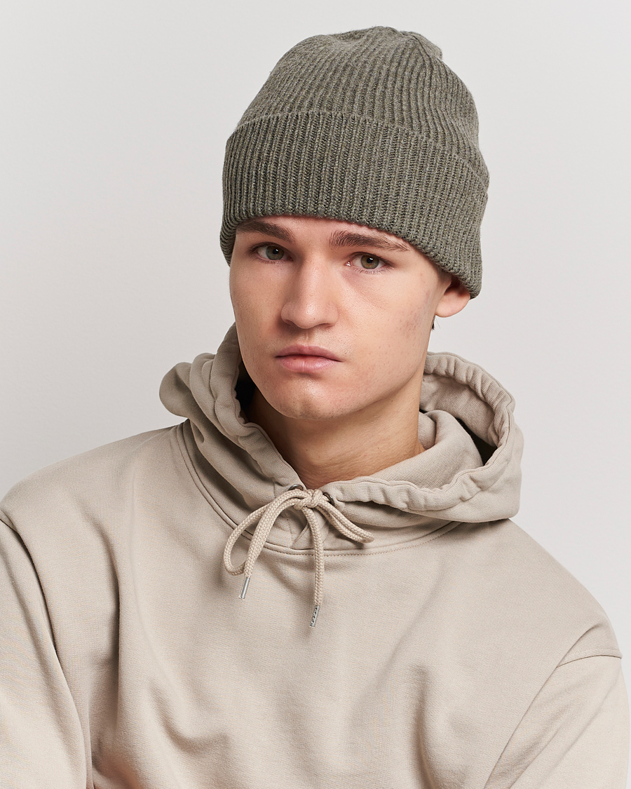 Herr | Mössor | Colorful Standard | Merino Wool Beanie Dusty Olive