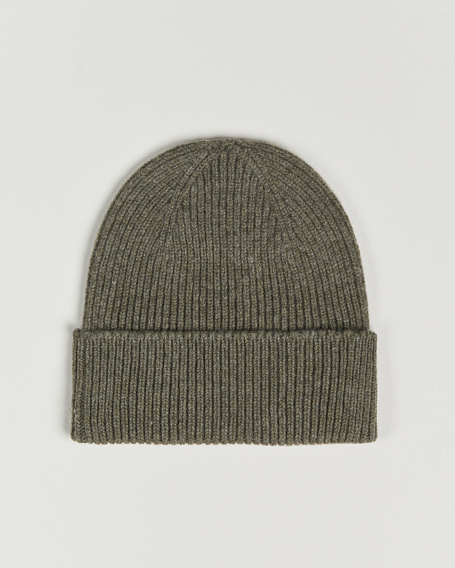 Herre | Luer | Colorful Standard | Merino Wool Beanie Dusty Olive